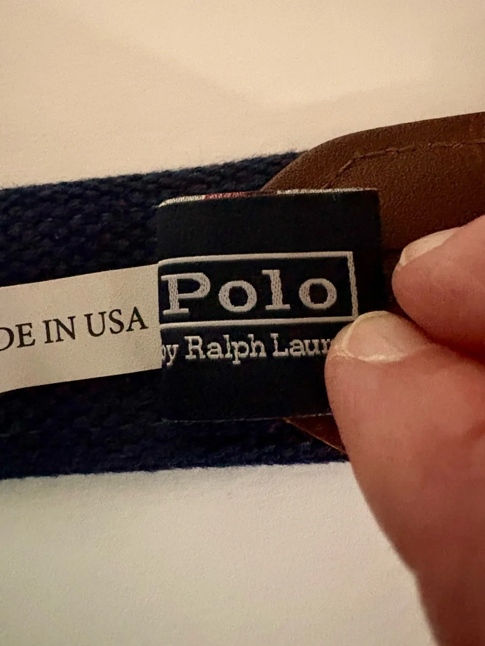 Team USA Navy Belt Polo Ralph Lauren 2024 Paris Olympics